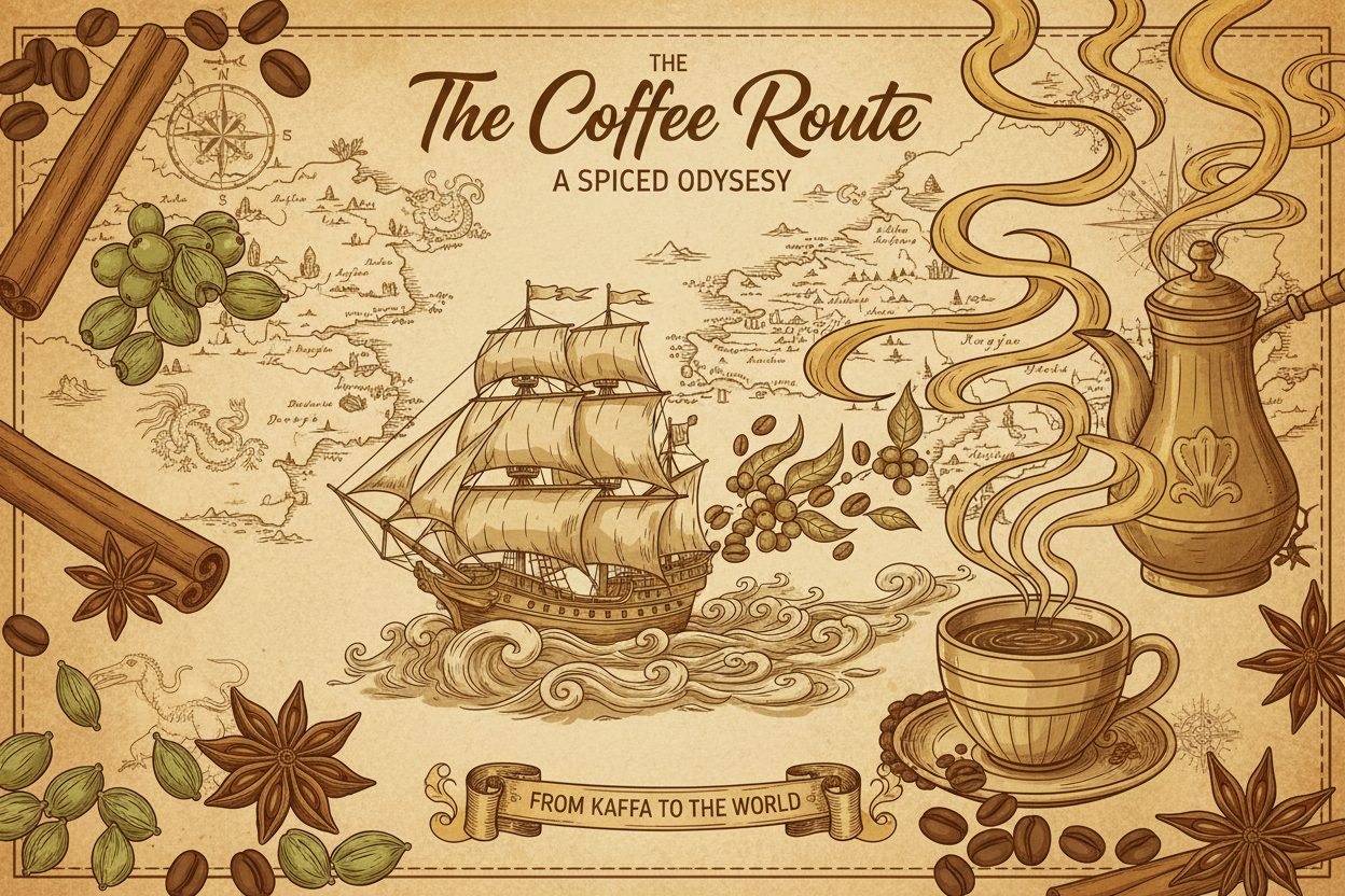 The History of Flavored Coffee: From Ancient Spices to KoolBeanz