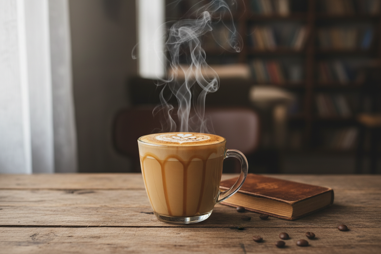 How to Make a Flavored Coffee Latte at Home with KoolBeanz Coffee